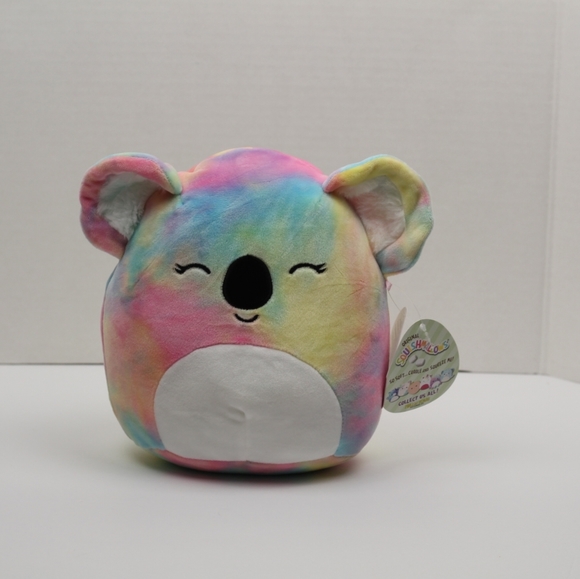 Squishmallows 8" Katya the Rainbow Tie Dyed Koala - Picture 2 of 11
